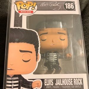 Elvis funko pop jail house rock addition!